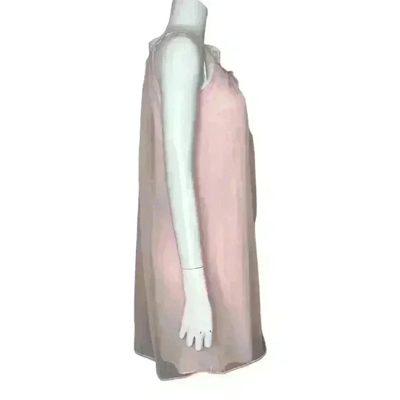Vintange Pink Sheer Lace Robe Set Two Piece Size Small - Picture 9 of 14
